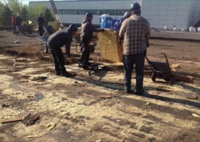 Toiture en membrane élastomère EPDM et TPO à Longueuil sur toit plat / Réparation Toiture Montréal